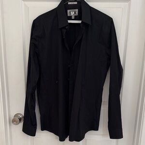 Express Classic Black Dress Shirt